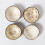 Homescapes Coconut Shell Bowls Set of 4 Coconut & Capiz Shell 3