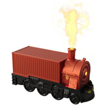 Diffuseur D'Huiles Essentielles Train 300 Ml, Humidificateur Train avec Télécommande, Diffuseur D'Aromathérapie, Humidificateur à Brume Fraîche B