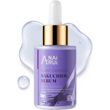 ANAiRUi Bakuchiol Serum with Hyaluronic Acid & Peptide, Retinol Alternative Face Serum