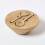 Homescapes Mango Wood Serving Bowl & Cutlery Set 1