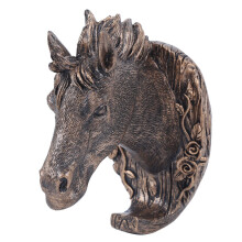 Horse Shape Wall Hanging Hook, Coat Hat Clothes Rack, Decorative for Bathroom Bedroom