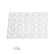 Snowboard Stomp Pads Anti Slip Pads, 30-Piece, Transparent, Silicone, Small Size