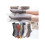 Women's Cotton Socks 10 Pairs, Solid Colors, Size 34-40, Breathable, Comfortable for Fall Winter 2