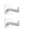 2pcs Wall Mounted Coat Hooks, Punch-Free, Plastic, Multifunctional, for Balcony 2