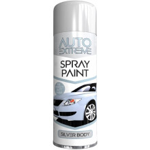 RAPIDE Auto Extreme AX All Purpose Spray Paint Aerosol Matt Silver Body 250ml
