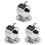 3X Round Base 4 Digit Manual Hand Tally Mechanical  Click Counter 1