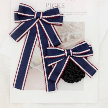 (Set 1)Adult Womens Tie Pin With Red White Blue Design For Corporate Uniforms