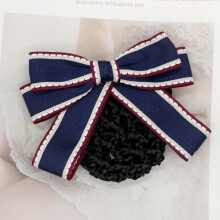 (Style 2)Adult Womens Tie Pin With Red White Blue Design For Uniforms Corporate