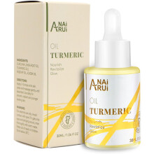ANAiRUi Turmeric Face Oil, Anti-Aging Skin Care for Face, Neck and Eyes Area