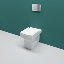 AICA Back to Wall Rimless Toilet Soft Close Seat