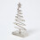 Homescapes Silver Coiled Tree Ornament with Star 1