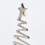Homescapes Silver Coiled Tree Ornament with Star 3