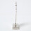 Homescapes Silver Coiled Tree Ornament with Star 6
