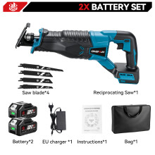 ONEVAN Scie Alternative, 3000W, 10000 SPM, pour batterie 18V Makita, Lot de 2 batteries