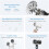 Xiaomi (White) XIAOMI High-Speed Ionic Hair Dryer, Powerful Wind Speed with Negative Ions 2