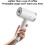 Xiaomi (White) XIAOMI High-Speed Ionic Hair Dryer, Powerful Wind Speed with Negative Ions 7
