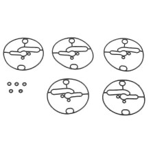 5pcs Carb Carburetor Float Bowl Gasket Replacement Fit for Briggs & Stratton 698781