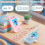 Kids + Video Walkie Talkies + 2 Pack + 300M + Rechargeable 6