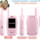 Kids + Video Walkie Talkies + 2 Pack + 300M + Rechargeable 8