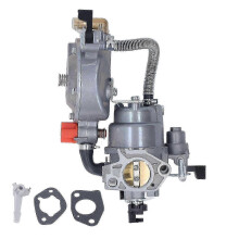 Dual Fuel Carburetor 5?7KW Gasoline Generator Carburetor LPG NG Conversion Kit for GX390 188F Water SZRH A-M
