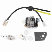 Carburetor Fuel Line Kit for GX31 GX22 FG100 Compatible with Little Wonder Mantis Tiller 16100-ZM5-80 Replacement Parts