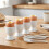 The Magic Toy Shop GEEZY Porcelain Egg Holder Set 4x Ceramic Egg Cups 4x Spoons Breakfast Tableware White 2