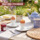The Magic Toy Shop GEEZY Porcelain Egg Holder Set 4x Ceramic Egg Cups 4x Spoons Breakfast Tableware White 6
