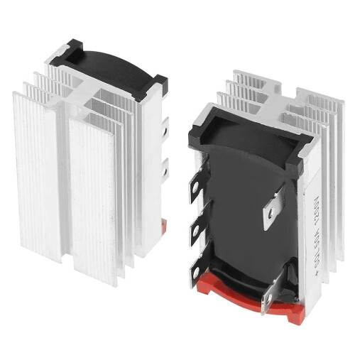 ASHATA 2x 3 Phase Bridge Rectifier 50A 1200V High Power Aluminum Diode for 1
