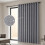 Imperial Rooms (Linen Ringtop - Grey) 66x84 Dual Panel Curtains with Free Tiebacks | Premium Quality Drapes 1