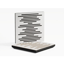 (White) 2 Pack - Sound Absorption-Diffuse Acoustic Panel "P14" | 50x50x5cm | Absorption - Diffusion - Reflection