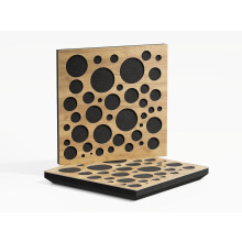 (Oak) 2 Pack - Sound Absorption-Diffuse Acoustic Panel "P16" | 50x50x5cm | Absorption - Diffusion - Reflection