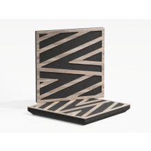 (Sonoma) 2 Pack - Sound Absorption-Diffuse Acoustic Panel "P11" | 50x50x5cm | Absorption - Diffusion - Reflection