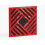 (Red glossy Plastic) 2 Pack - Sound Absorption-Diffuse Acoustic Panel "P1" | 50x50x5cm | Absorption - Diffusion - Reflection 2