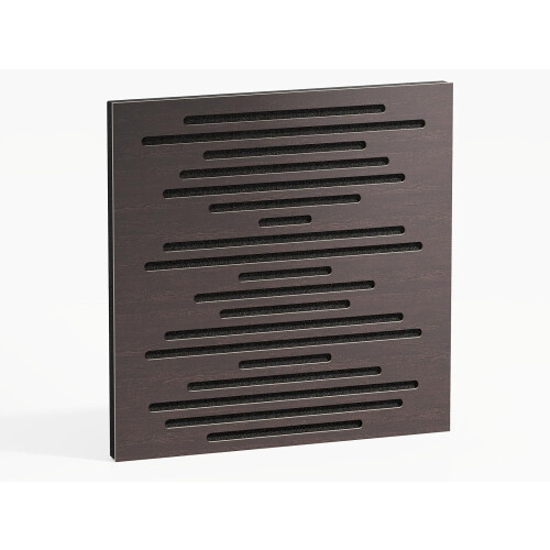 (Wenge) 2 Pack - Sound Absorption-Diffuse Acoustic Panel "P14" | 50x50x5cm | Absorption - Diffusion - Reflection 1