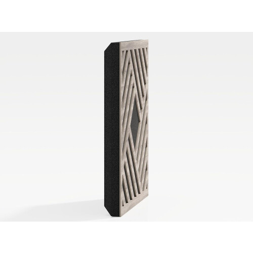 (Sonoma) 2 Pack - Sound Absorption-Diffuse Acoustic Panel "P1" | 50x50x5cm | Absorption - Diffusion - Reflection 2