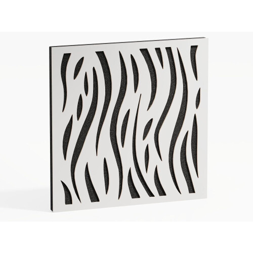 (White) 2 Pack - Sound Absorption-Diffuse Acoustic Panel "P13" | 50x50x5cm | Absorption - Diffusion - Reflection 1