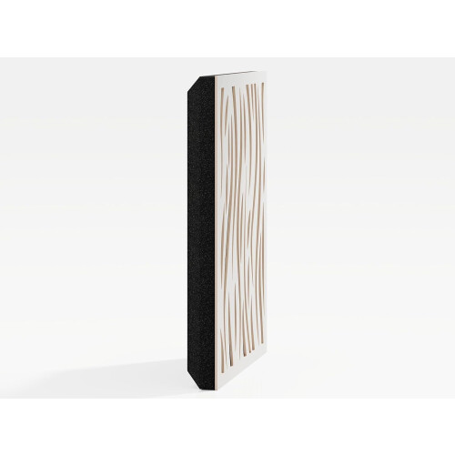 (White) 2 Pack - Sound Absorption-Diffuse Acoustic Panel "P13" | 50x50x5cm | Absorption - Diffusion - Reflection 2