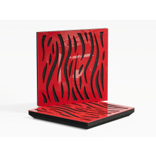 (Red glossy Plastic) 2 Pack - Sound Absorption-Diffuse Acoustic Panel "P13" | 50x50x5cm | Absorption - Diffusion - Reflection