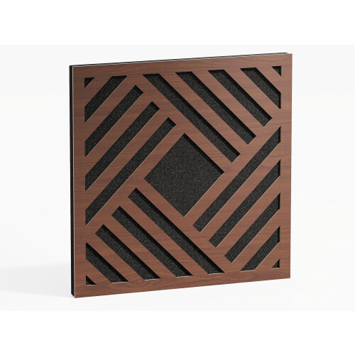 (Nut) 2 Pack - Sound Absorption-Diffuse Acoustic Panel "P1" | 50x50x5cm | Absorption - Diffusion - Reflection 1