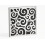 (White glossy Plastic) 2 Pack - Sound Absorption-Diffuse Acoustic Panel "P12" | 50x50x5cm | Absorption - Diffusion - Reflection 2
