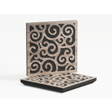 (Sonoma) 2 Pack - Sound Absorption-Diffuse Acoustic Panel "P12" | 50x50x5cm | Absorption - Diffusion - Reflection