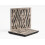 (Sonoma) 2 Pack - Sound Absorption-Diffuse Acoustic Panel "P13" | 50x50x5cm | Absorption - Diffusion - Reflection 1