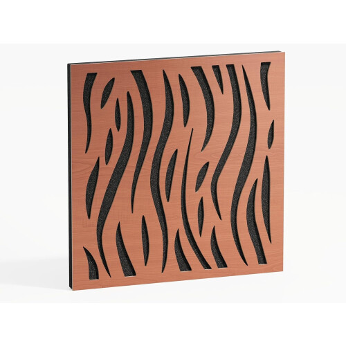 (Cherry) 2 Pack - Sound Absorption-Diffuse Acoustic Panel "P13" | 50x50x5cm | Absorption - Diffusion - Reflection 1
