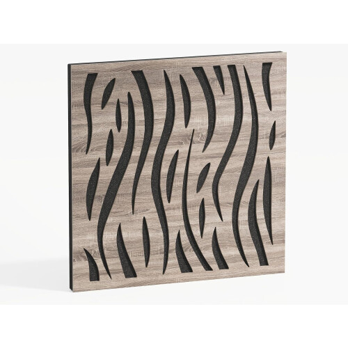 (Sonoma) 2 Pack - Sound Absorption-Diffuse Acoustic Panel "P13" | 50x50x5cm | Absorption - Diffusion - Reflection 1