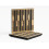 (Oak) 2 Pack - Sound Absorption-Diffuse Acoustic Panel "P10" | 50x50x5cm | Absorption - Diffusion - Reflection 1