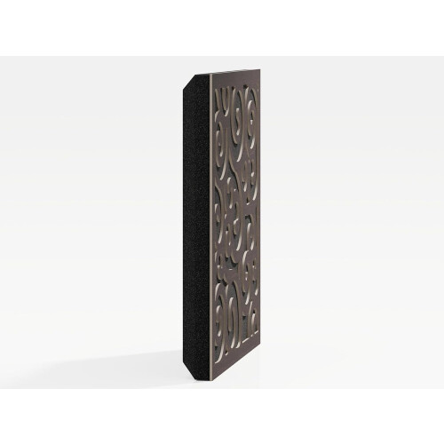 (Wenge) 2 Pack - Sound Absorption-Diffuse Acoustic Panel "P12" | 50x50x5cm | Absorption - Diffusion - Reflection 2