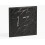 (Black glossy Plastic) 2 Pack - Sound Absorption-Diffuse Acoustic Panel "P17" | 50x50x5cm | Absorption - Diffusion - Reflection 2