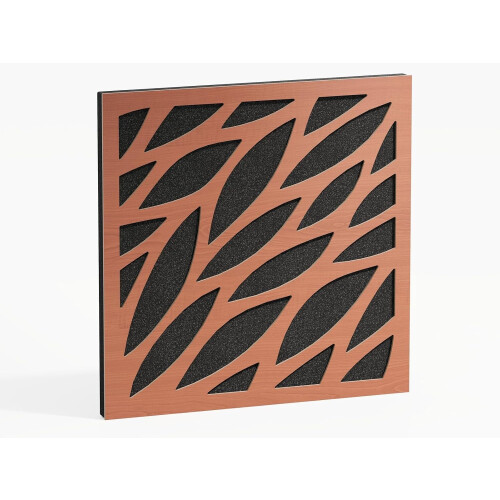 (Cherry) 2 Pack - Sound Absorption-Diffuse Acoustic Panel "P17" | 50x50x5cm | Absorption - Diffusion - Reflection 1
