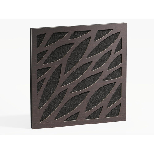 (Wenge) 2 Pack - Sound Absorption-Diffuse Acoustic Panel "P17" | 50x50x5cm | Absorption - Diffusion - Reflection 1