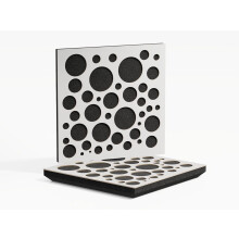 (White) 2 Pack - Sound Absorption-Diffuse Acoustic Panel "P16" | 50x50x5cm | Absorption - Diffusion - Reflection